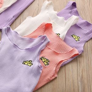 Muestra Gratuita, Envío Gratuito, Venta al por Mayor de Ropa, Vestidos Tipo Chaleco para Niñas, Estilo Occidental, Color Sólido, de Fábrica China - Product Image 3
