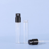Botol Parfum Kaca Sekali Pakai Murah Berkualitas Tinggi 1.8ml 2.5ml, Botol Sampel Atomizer Kecil