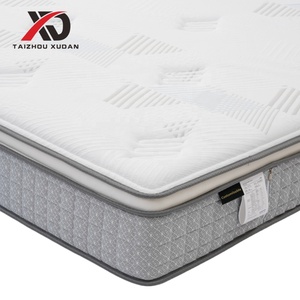 XUDAN High Quality Contemporary Independent Spring Pillow Top Knitted Fabric Mattress King Size Hotel Bedroom Home Colchones - Product Image 4