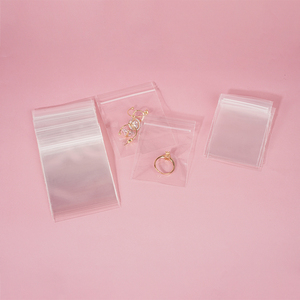 Sacs en PVC transparents auto-adhésifs personnalisés pour bijoux, petits emballages en plastique pour bagues, chaînes, boucles d'oreilles - Product Image 6