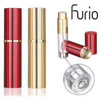 Vaporisateur à pompe en aluminium 5 ml en gros, atomiseur de voyage rechargeable, flacon de parfum personnalisé pour huiles essentielles