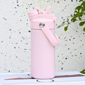 14oz 18oz Insulated Kids Water <b>Bottle</b> Stainless Steel Flask with Dual Lid for School <b>Toddler</b> Custom Logo Vacuum <b>Bottle</b> - Product Image 1