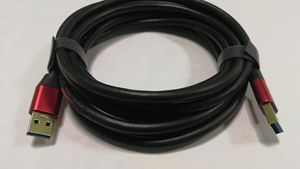 USB au Câble USB Type A Mâle à Mâle USB 3.0 2.0 Câble d'extension pour Radiateur Disque Dur Webcam - Product Image 5