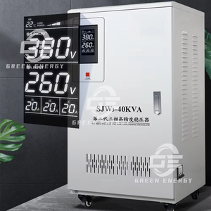 하이 퀄리티 <span class=keywords><strong>AC</strong></span> 3 상 지능형 디지털 디스플레이 SJW150KVA 전압 조정기 (SVC 기능 포함) 고효율 - Product Image 2