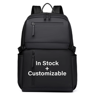 Sac à dos personnalisable en stock, sac à dos décontracté pour homme, sac de voyage, sac à dos pour ordinateur, sac d'école pour collégiens