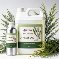 Huile Essentielle de Cyprès Multi-Usages 100% Pure Distillée à la Vapeur pour Massage, Soins de la Peau, Cheveux, Fabrication de Savon, Aromathérapie, Base de Beauté DIY