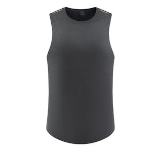 Débardeur de sport sans coutures pour homme, coupe ajustée, extensible, fin, séchage rapide, idéal pour la course et le fitness estival - Product Image 2