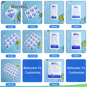 عبوات جل ثلجية RAYBO جاهزة للشحن سعة 100 مل لنقل الأغذية وسلسلة التبريد - Product Image 4