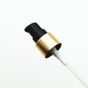 18 20/410 20mm 24mm luxury gold silver pompa per il trattamento della crema in alluminio pompa per dispenser di siero per essenza di lozione cosmetica - Product Image 5