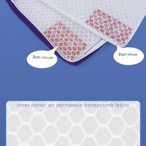 Matelas de lit bébé Skylee à haute résilience, respirant, lavable, en polymère 4D POE haute densité, personnalisé - Product Image 2