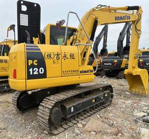 Excavadora Usada Komatsu de 12 Toneladas a Precio Económico, Excavadora Hidráulica de Cadenas de Segunda Mano PC120 - Product Image 2
