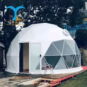 टेंट डेरा डाले हुए आउटडोर निविड़ अंधकार आउटडोर डेरा डाले हुए रिसॉर्ट glamping डेरा डाले हुए तम्बू लॉज होटल टेंट 5 M उद्यान इग्लू Geodesic