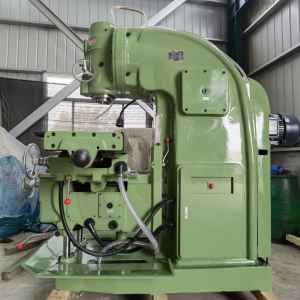 중국 X5040 미니 포탑 수직 밀링 머신 라이트 듀티 수동 수평 220V 모터 신규 및 중고 수동 밀 사용 가능 - Product Image 3