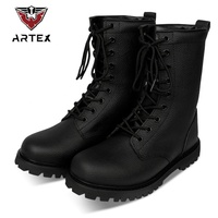 Bottes de randonnée sur mesure de haute qualité pour hommes, en cuir noir pour l'extérieur
