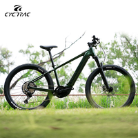 Vélo électrique CYCTRAC EM5 Gen2 en alliage d'aluminium avec frein à disque, moteur central à huit axes M560, assistance électrique au lithium