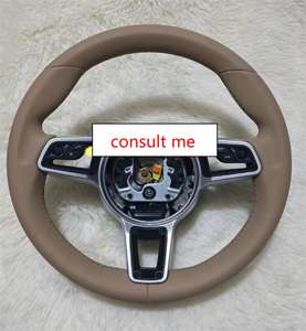 Volante de Cuero Completo para Porsche Panamera/Cayenne/Taycan/<span class=keywords><strong>Macan</strong></span>/911/718/996/997/958/981/987, Personalizado - Product Image 6