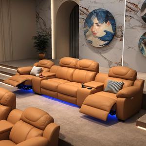 Solution <span class=keywords><strong>de</strong></span> sièges inclinables électriques VIP pour cinéma, idéale pour les cinémas domestiques <span class=keywords><strong>de</strong></span> <span class=keywords><strong>luxe</strong></span>, les salles <span class=keywords><strong>de</strong></span> cinéma commerciales et les salons privés - Product Image 3