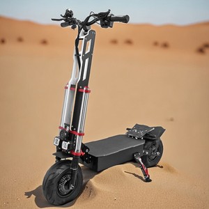 สกู๊ตเตอร์ Geofought K8 60V 40Ah แบตเตอรี่ลิเธียม ระยะทาง 120 กม. ยางสำหรับถนนขนาด 12 นิ้ว สกู๊ตเตอร์สำหรับผู้ใหญ่พร้อมไฟ - Product Image 1