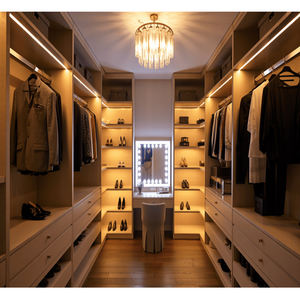 Placard intégré, espace sans couture, design moderne, armoire en bois, dressing - Product Image 3