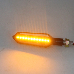 Autodragons Luz LED de Freno y Señal de Giro para Motocicleta 12V, DRL Secuencial de Flujo, 24 LED Universal para Motocicletas - Product Image 5