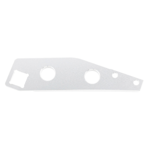 LS1 Adjustable <b>Throttle</b> <b>Cable</b> Bracket Silver Aluminum Fit for 244mm Sheet Metal Intake Manifold Engine Parts TBP006-SL - Product Image 4