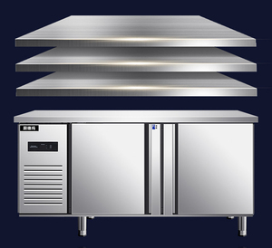 Fabricant de gros établis de cuisine commerciale en acier inoxydable avec congélateurs à double température Congélateurs Fresh-Keeper - Product Image 4