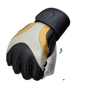 Gants d'entraînement professionnels de boxe et de MMA en cuir véritable Gants en cuir de conception personnalisée pour les arts martiaux - Product Image 1