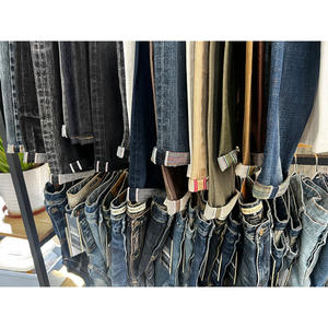 100% algodón japonés orillo tela vaquera 14oz peso pesado tela vaquera cruda tela vaquera de alta calidad para Chaquetas vaqueras - Product Image 6