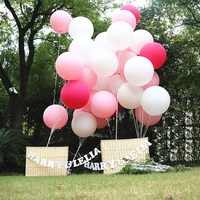 Ballons en latex de couleur unie, directement de l'usine, commande en gros disponible pour la création d'arches de mariage et de décors d'anniversaire