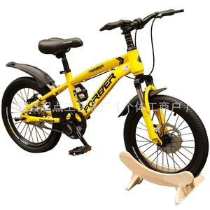 Soporte de Almacenamiento para Bicicletas de Madera, Soporte de Piso Desmontable para Bicicletas de Montaña, Estilo Creativo - Product Image 2