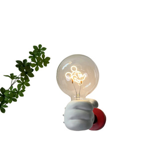 Lámpara de Pared con Forma de Mickey Mouse, Fuente de Luz LED E27, Control de Interruptor, Lámpara de Noche para Habitación Infantil - Product Image 5