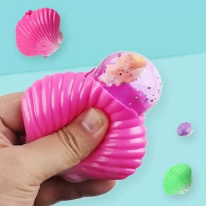 Jincan Factory Wholesale Hot Selling TPR Material Unisex Portable Funny <b>Educational</b> Hand Pinch Shell Vent Relief Creative <b>Toys</b> - Product Image 1