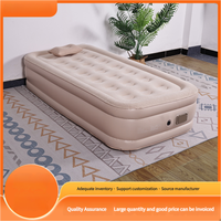 Matelas gonflable de lit d'air léger en PVC de haute qualité Durable imperméable pour Camping Essentials d'activité de plein air portables