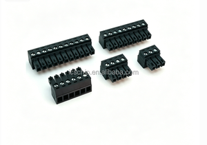 3.5MM PITCH <b>TERMINAL</b> CONNECTOR KF2EDGK Black 3.5MM Plug-in PCB <b>terminal</b> connector block 2P-24P 2EDGK-3.5MM - Product Image 2