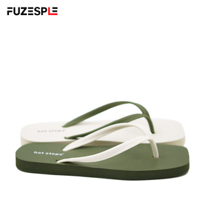 Chanclas de Playa para Mujer, Diseño Simple con Punta Cuadrada, Bloques de Color Modernos, Transpirables, Antideslizantes, Suaves, para Uso Diario en Verano - Product Image 3