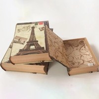 Boîtes cadeaux magnétiques décoratives en forme de livre avec impression de logo personnalisé pour la Bible, les livres, les souvenirs, les boutiques