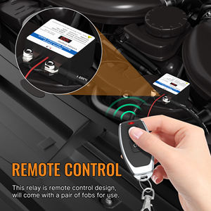 240A 12VDC Магнитное реле с фиксацией, дистанционное отключение батареи, реле управления питанием со светодиодным цифровым дисплеем - Product Image 3