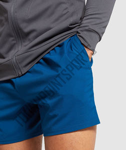 Men's Jogging Shorts Zipper Pockets 100% Cotton Quick Dry Fitness Wear Casual Sports Solid Pattern Eco-Friendly Painted - Product Image 5