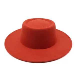 หมวกแก็ปพายเนื้อหมูสำหรับผู้ชายผู้หญิง,หมวกนักเดินเรือหมวกกันแดดหมวกแจ๊ส Fedora Trilby ผลิตในจีนปี2021