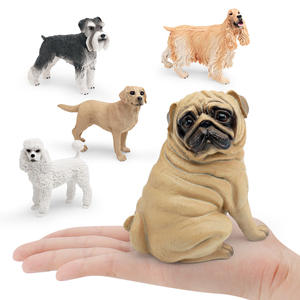 Lelewu simulación mascota animal modelo Pug perro <span class=keywords><strong>Schnauzer</strong></span> caniche Labrador americano <span class=keywords><strong>Cocker</strong></span> Spaniel Decoración - Product Image 3