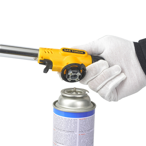 KLL 8821D Torche à souder portable en acier inoxydable multifonctionnelle, jet de <span class=keywords><strong>gaz</strong></span> <span class=keywords><strong>butane</strong></span> sûr pour le soudage et diverses applications de chauffage - Product Image 1