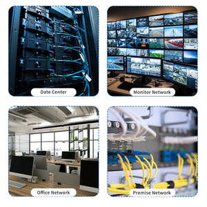 Cao Cấp Bọc Thép OM3 LC-LC Duplex Multimode Sợi Jumper Cho 10G Tốc Độ Cao Trung Tâm Dữ Liệu Mạng - Product Image 6