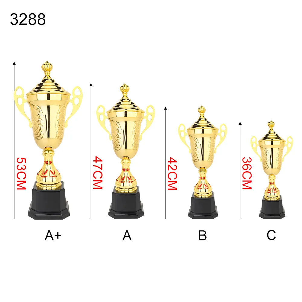 ट्रॉफी कप कस्टम पट्टिका ट्राफियां कप प्रतियोगिता या कंपनी समारोह स्मारिका पुरस्कार धातु कस्टम ट्रॉफी कप