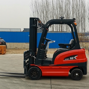 ゼロエミッションCE新エネルギーフォークリフトフルパワー4x4バランス重量電気フォークリフト<span class=keywords><strong>1.6</strong></span>トン物流埠頭電気フォークリフト - Product Image 3