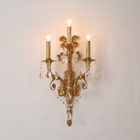 Applique Murale Jewellerytop, Luminaire Mural Intérieur, Applique Murale de Luxe, Luminaire Victorien Classique, Lampe Murale Vintage