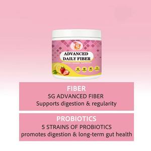 Polvo de Fibra Diaria Avanzado Más Vendido con Mezcla de Colágeno Múltiple, Suplemento para la Digestión, Regularidad y Equilibrio del Microbioma Intestinal - Product Image 4
