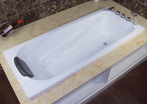 <span class=keywords><strong>Baignoire</strong></span> courte en acrylique à poser sur le cadre, nouveau modèle chinois bon marché, pour conception d'hôtel, - Product Image 2