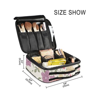 Hawaiian Bags Hot Custom Print Portable <b>Makeup</b> Bag Travel Cosmetic Bags Multi-functional Cosmetic <b>Case</b> - Product Image 2