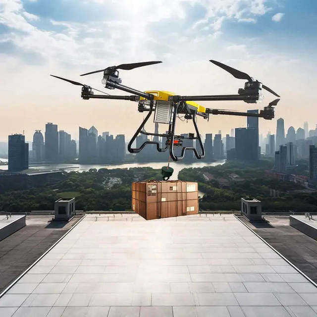 Hot Sale High Efficiency Long Range GPS Cargo Drone with High Accuracy Positioning New Condition High Productivity for Delivery