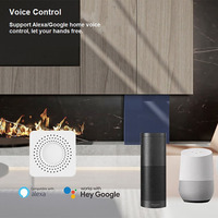 Interruptores Inteligentes Mini WiFi TUYA AC100V-240V/1CH, Interruptores de Control Remoto Compatibles con Alexa, Control por Voz de Google Home